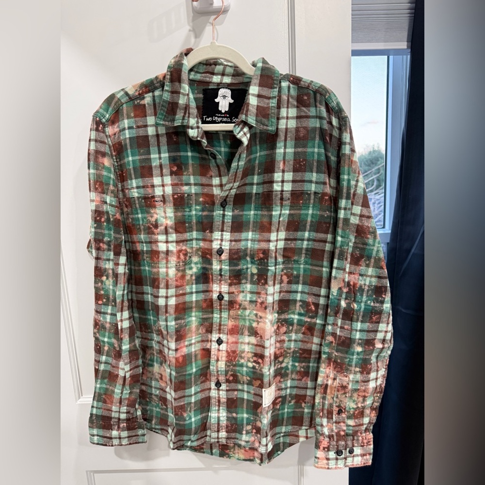Stylish Plaid Button Down Shirt for Women